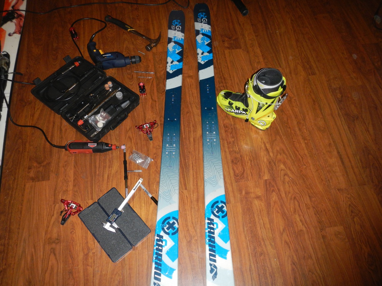 DIY Guide Mounting Tech Bindings IntoCascadia