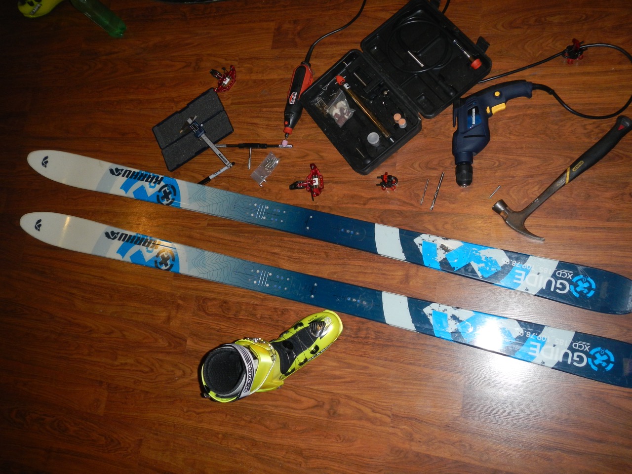 DIY Guide Mounting Tech Bindings IntoCascadia